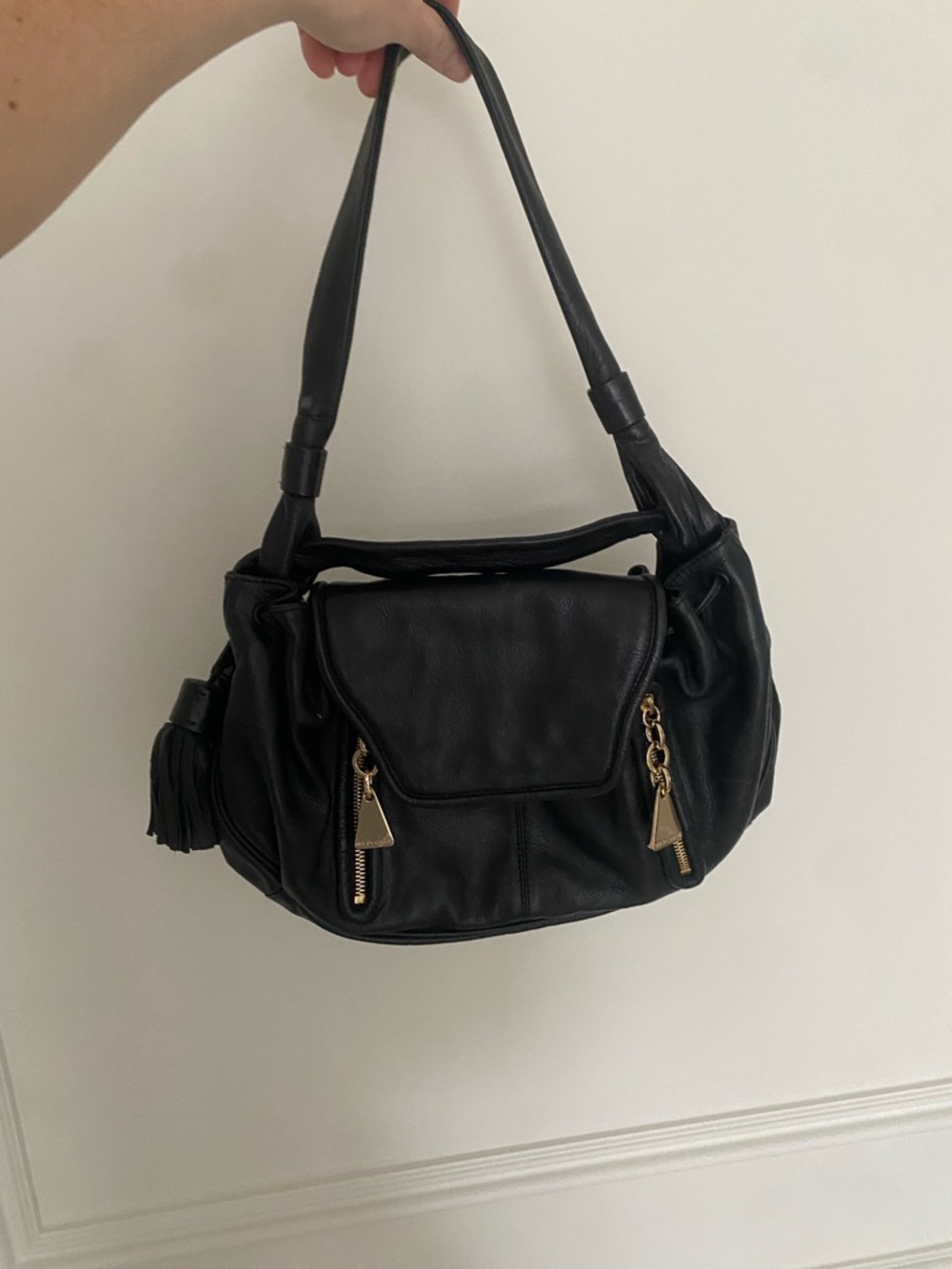 See By Chloe Black Soft Leather Should Bag